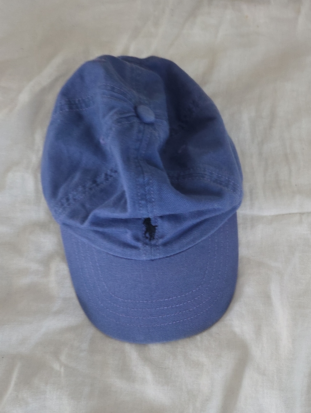 Polo by Ralph Lauren Navy Blue Cotton Baby Polo Hat